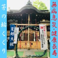茅の輪くぐり